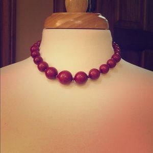 Red necklace